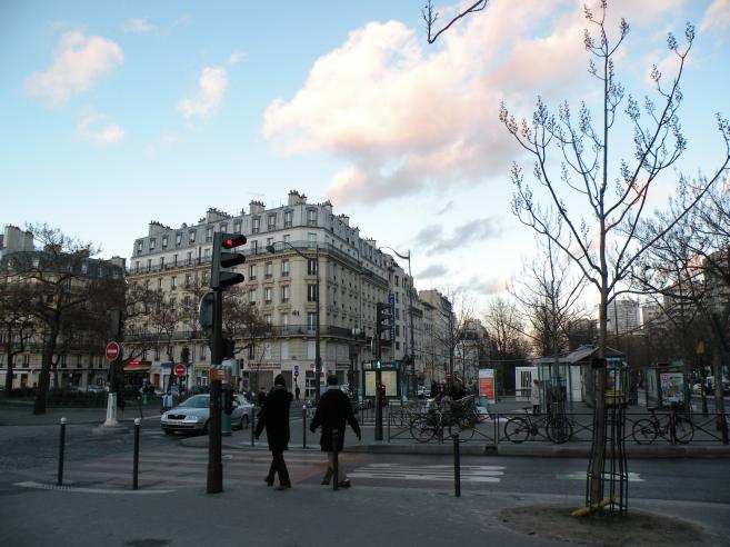  bd Vincent Auriol vu depuis la place d'Italie